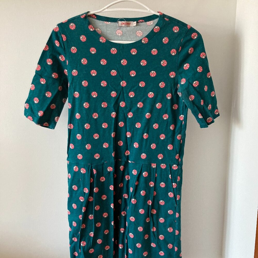Cath Kidston hedgehog print dress size 6